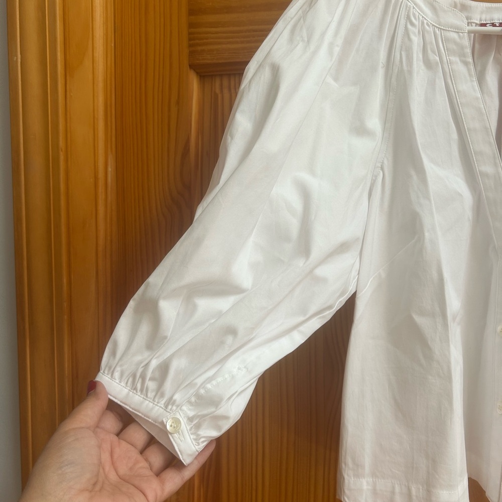 NWT STAUD WHITE blouse - Picture 3 of 8
